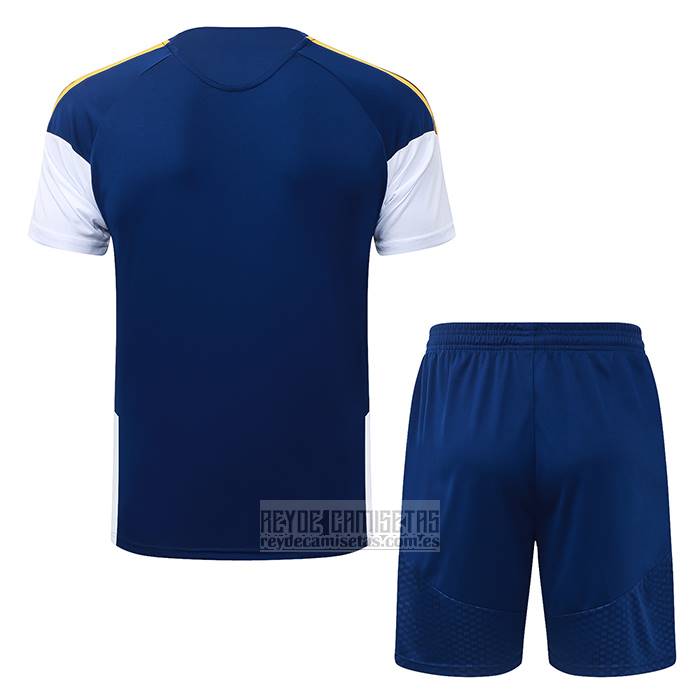 Chandal del Real Madrid Manga Corta 2026-2027 Azul - Pantalon Corto